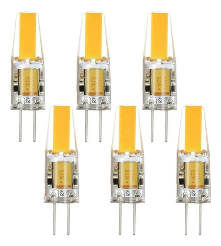 10 Uds Ac/dc 12v G4 Led 3w 6w Nueva Luz De Maíz Cob