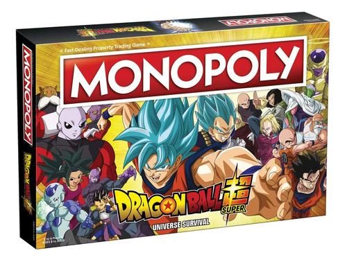 Juego De Mesa Monopoly Dragon Ball Super