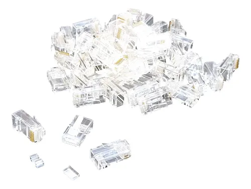 Conector Ficha Plug Macho Rj-45 Cat-6 Furukawa 3p X100 Uds
