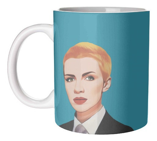 Taza De Ceramica Annie Lennox Mod 1