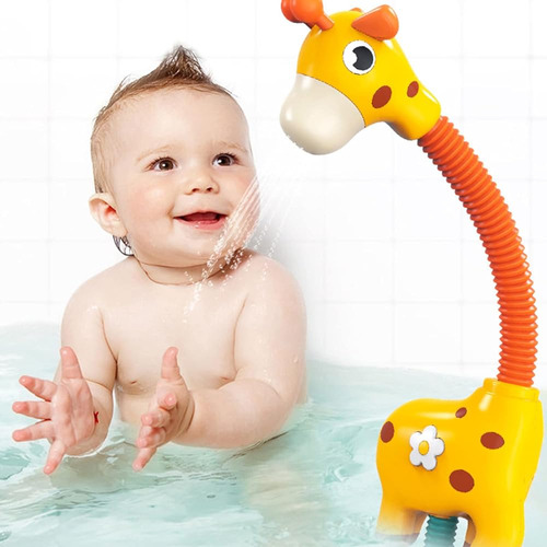 Little Bado Giraffe Electric Spray Water Squirt Sprinkler Ba