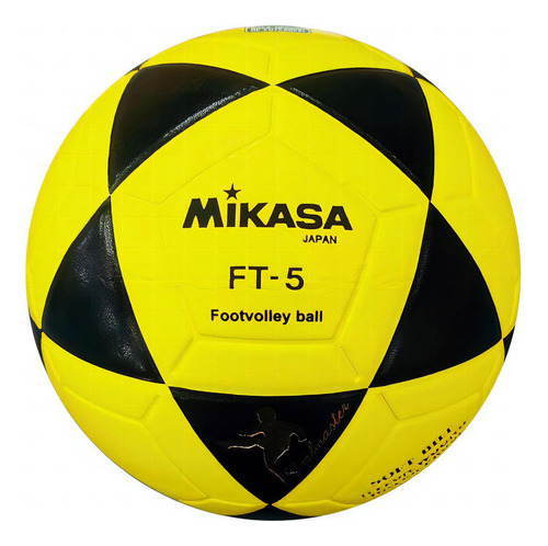 Balón de fútbol profesional Futevolei Ft-5 Mikasa Alinha, color dorado
