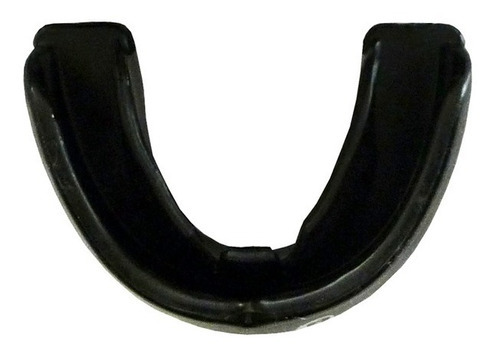 Protetor Bucal Profissional Com Estojo Arcada Superior Spank Cor Preto Sabor Sem Sabor