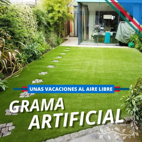 Alfombra Cesped Sintetico Grama Artificial