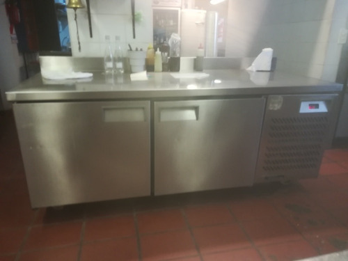 Heladera Mostrador Acero Inoxidable Ingeniería Gastronomica