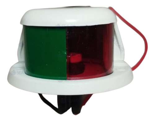 Luz Bicolor Proa Bombordo E Boreste Em Led 12v / Barcos