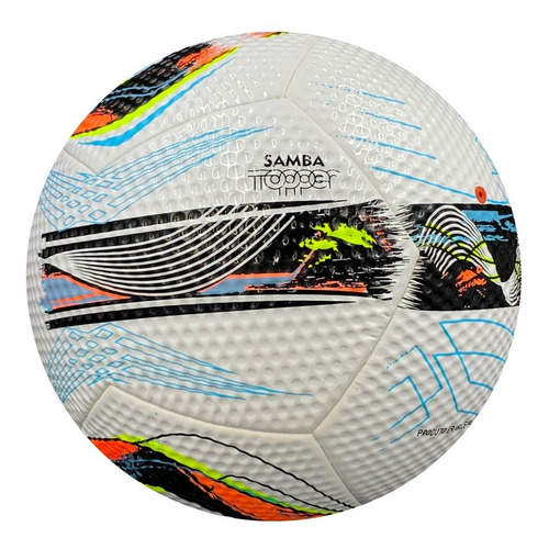Imagem 2 de 4 de Bola Futebol De Campo Topper Samba Td1 Oficial Tecnofusion