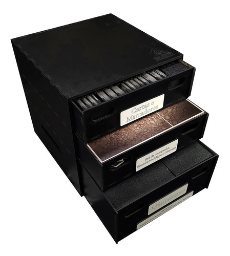 Big Box Black Com Gavetas Para O Senhor Dos Anéis: Jornadas