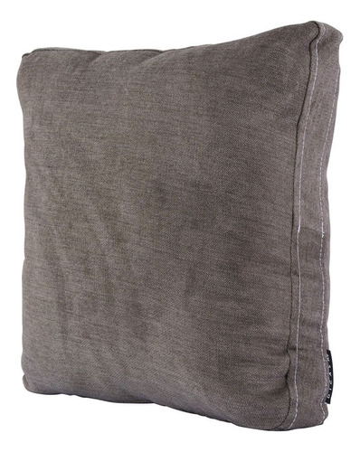Set De 2 Cojines Cuad Gdes Dicasa Bless Zita Gris Oscuro
