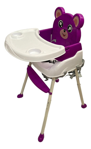 Silla Comedor De Bebe 3 En 1 Doble Altura Portatil Practico