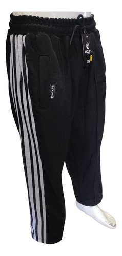 Buzo Recto De Hombre Jogger Con Lineas