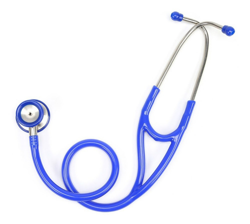 Imagen 8 de 9 de Estetoscopio Cardiologico Femmto Profesional Doble Campana Color Azul