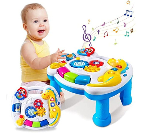Juguetes Para Bebés De 6 A 12 Meses Mesa De Actividades Musi