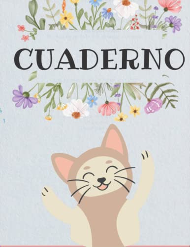Cuaderno De Gato Feliz Para Tomar Notas: Diario Para Niños E
