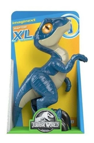 Jurassic World Velociraptor Blue Imaginext Tamaño Xl
