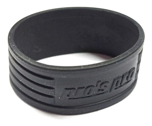 Banda Sujeta Grip P/ Raqueta Goma Custom Ring Tenis Padel Color Negro