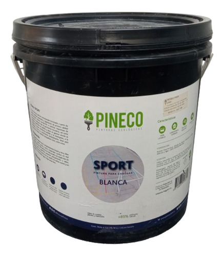 Pintura Para Canchas Y Pisos Deportivos Cuñete De 4 Galones