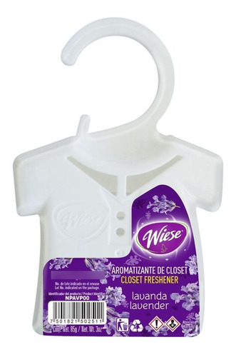 Wiese Vestido Pdcb Lavanda 1 Pastilla De 85g