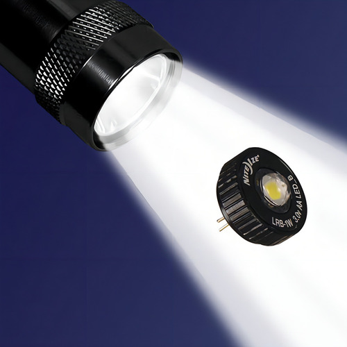 Foco Led Reemplazo Upgrade Lamparas Mini Maglite Baterias Aa Linterna Rojo Luz Blanco