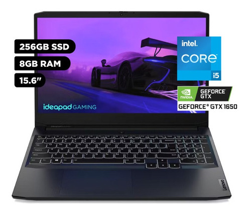 Laptop Gamer Lenovo Ideapad Gaming 3i Intelcorei5 8gb 256gb