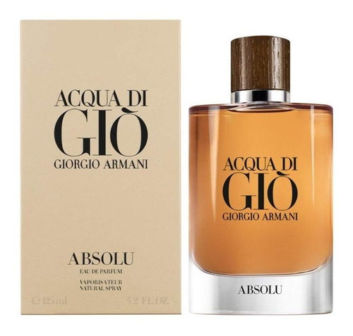 Perfume Hombre Acqua Di Gio Homme Absolu Edp 125ml