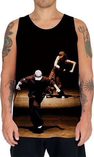 Camiseta Regata Hip Hop Música Grafite Dança 3