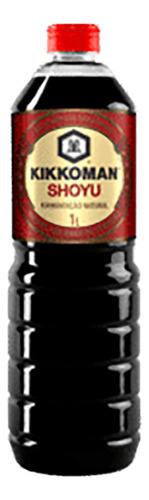 Shoyu Fermentação Natural 1l (molho De Soja) - Kikkoman