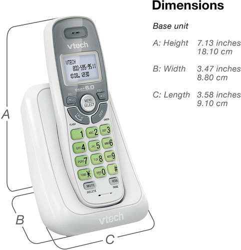 Telefono Inalambrico Con Call Id Vtech