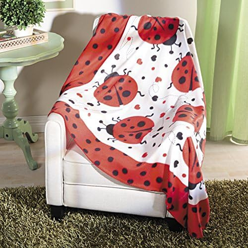 Wonders Ladybug Manta De Forro Polar - Funda De Edredón De L
