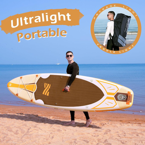 Inflatable Paddle Board 11'×34 ×6 Ultra-light Paddle Board