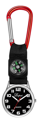 Reloj De Bolsillo Rojo Para Enfermera, Unisex, Colgante, Reg