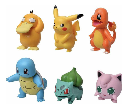 8 Figuras Coleccionables Pokemón