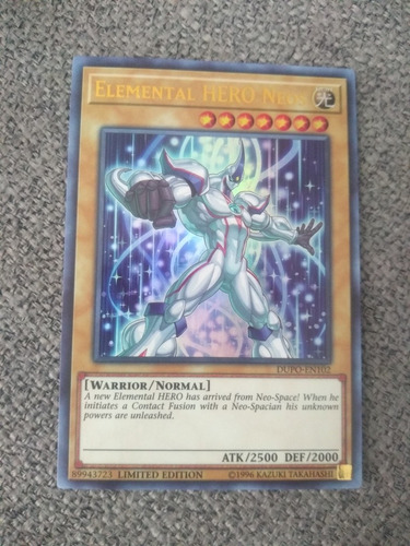 Elemental Hero Neos Ultra Rare Yugioh Arte Alterno