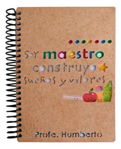 Comprar 22 Libretas\u002Fcuaderno Personalizadas Profesor Dia Del Maestro