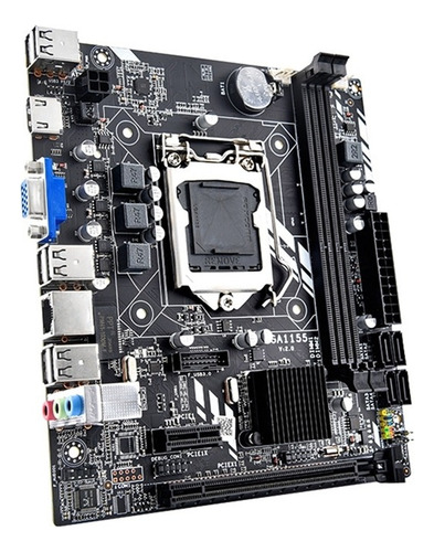 Soporte De Placa Base De Computadora H61m Lga1155 Core I7 I5