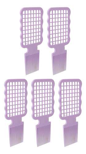 Peineta For Cabello Twist, 5 Unidades, Rizadas, Estilo Rast