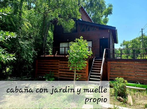 Imagen 1 de 22 de Alquiler Temporada Cabaña En La Isla Del Delta Río Espera