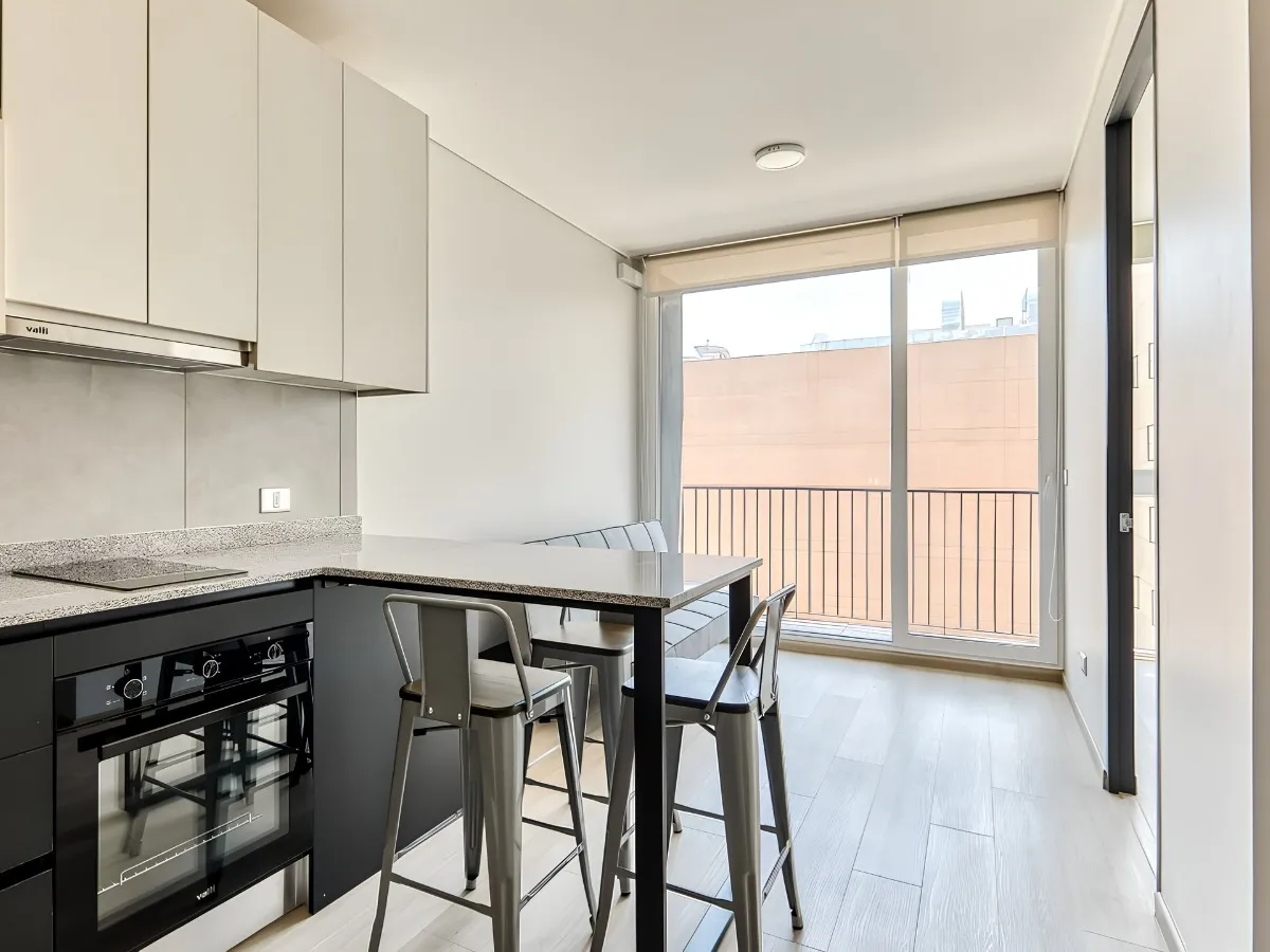 Imagen 1 de 22 de Arriendo De Departamento En Santiago. 1 Dormitorio, 1 Baño.