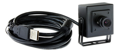 Camara Usb Pequena De Gran Angular Elp De 2,1 Mm Para Uso...