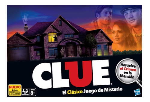 Imagen 2 de 5 de Juego De Mesa Clue Hasbro 13011 Quien Es Culpable Edu