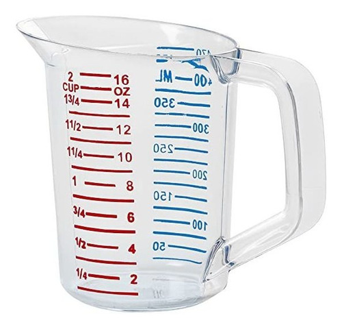 Rubbermaid Commercial Gorila Taza De Medición, 1 Pinta, Clar