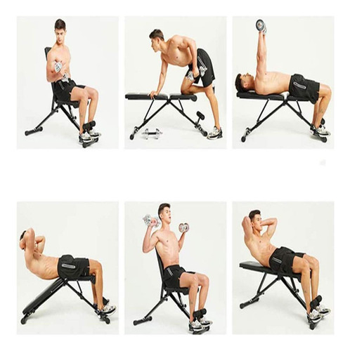 Banco De Pesas Ajustable Plegable Banco De Fitness Sentado