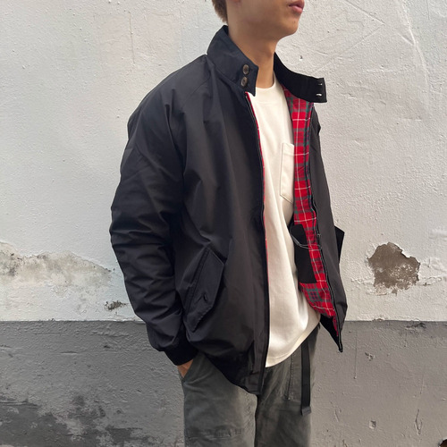Chamarra Harrington Retro Casual De P