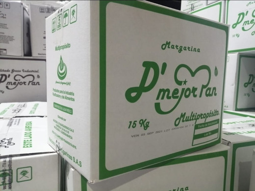 Margarina Multiproposito D'mejor Pan 15 Kg