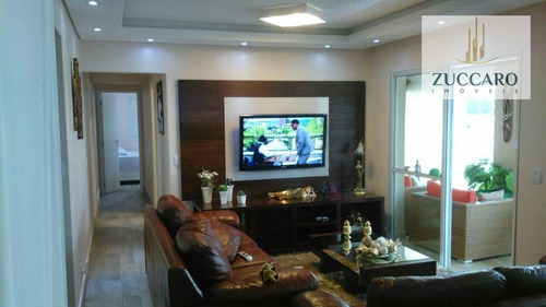 Apartamento Na Vila Augusta, Condomínio Parque Clube, 134m², 3 Suítes, 2 Vagas. - Ap8253