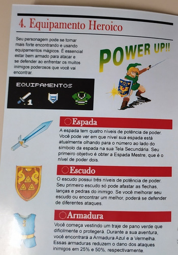 Legend Of Zelda - A Link To The Past Snes (manual Pt-br)