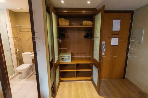Imagem 5 de 15 de Flat Em Moema Disponível Para Locação, Próximo Ao Metro Eucaliptos E Shopping Ibirapuera - Sf39042