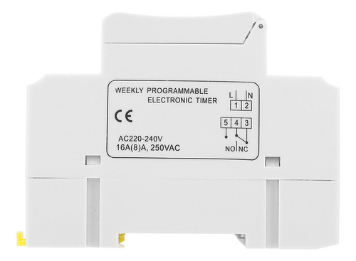 Thc15a 220-240vac 16a Timer Digital Programável Trilho Din