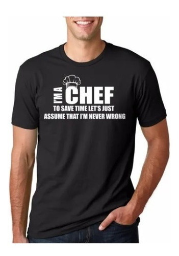 Playera Para Chef Ó Cocinero Ideal Para Regalo
