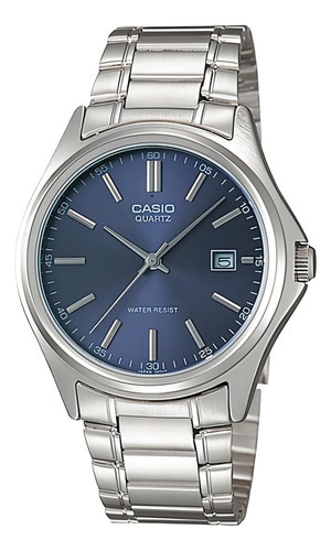 Reloj Casio Mtp-1183a-2a Análogo, Esfera Azul. Circuit